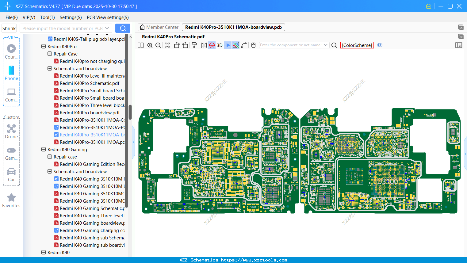 Xiaomi Redmi K40Pro-3510K11MOA-boardview